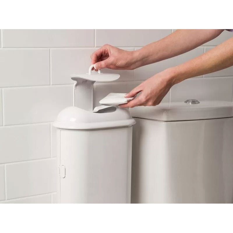 Pod™ Petite Manual White Sanitary Bin Including Cassette