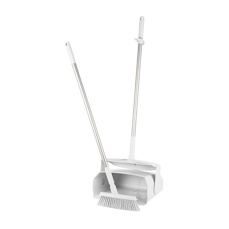 Vikan Dust Pan & Broom Heavy Duty 1000mm Lobby Pan Set