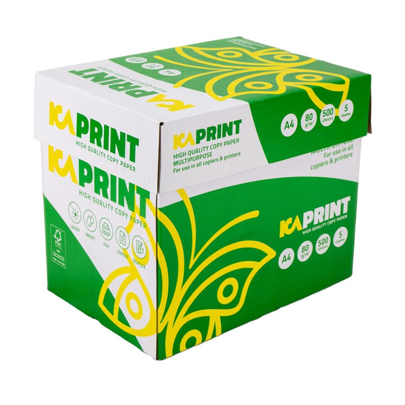 ICA Copy Paper A4 80gsm White 500 Sheet per Ream (Ctn/5)
