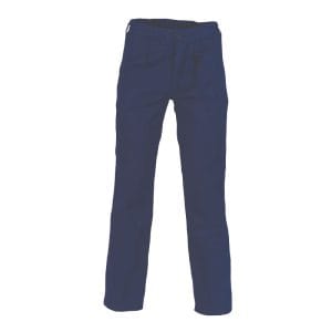 311GSM Cotton Drill Trousers Navy