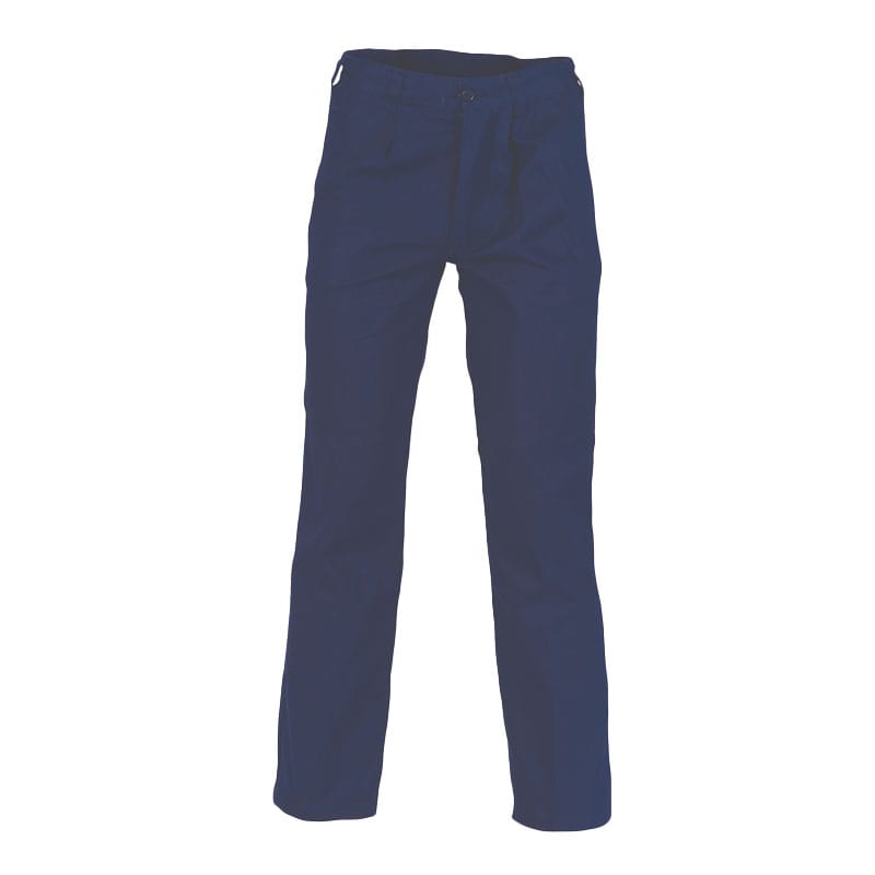 Cotton Drill Trousers Navy