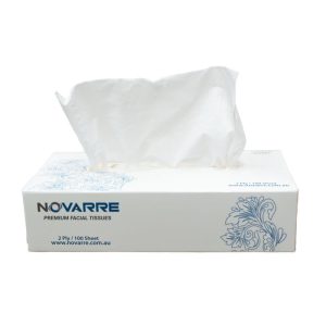 Novarre Premium Facial Tissues 2Ply 100Sheet (2100) CTN/48