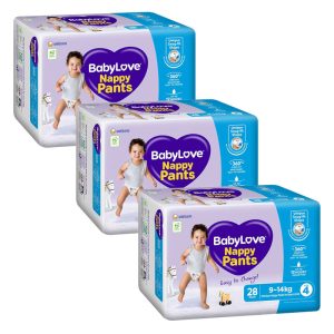 BabyLove Nappy Pants Toddler - Size 4 (28x3) 84