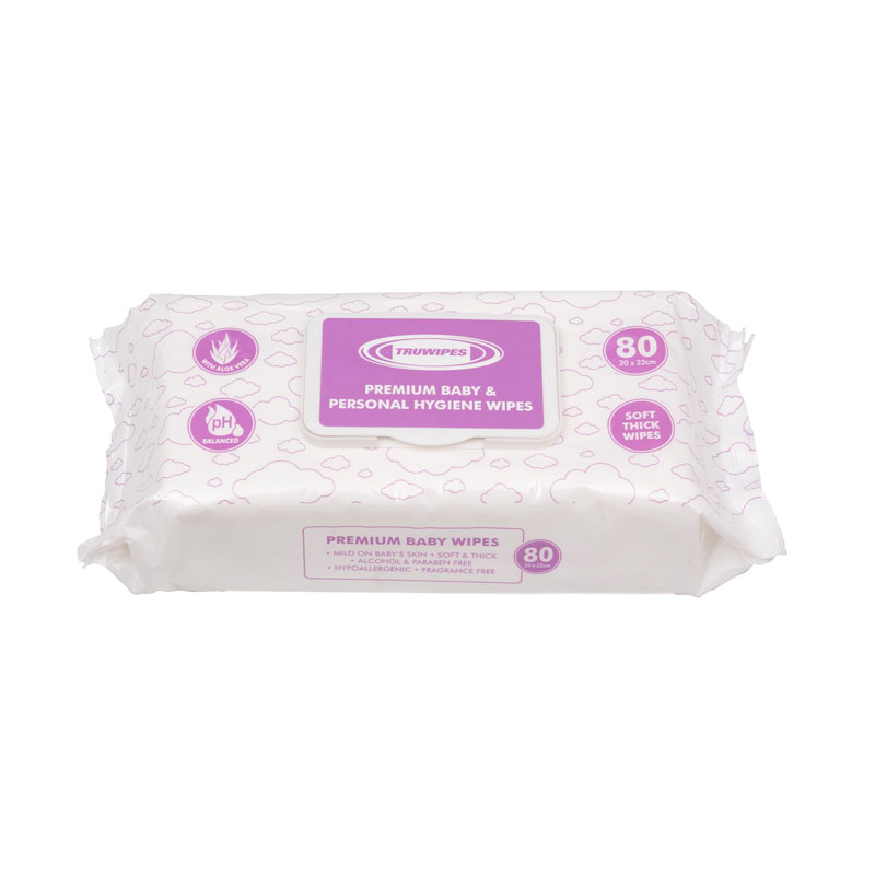 Premium Baby & Personal Hygiene Wipes 20x22cm CTN/16
