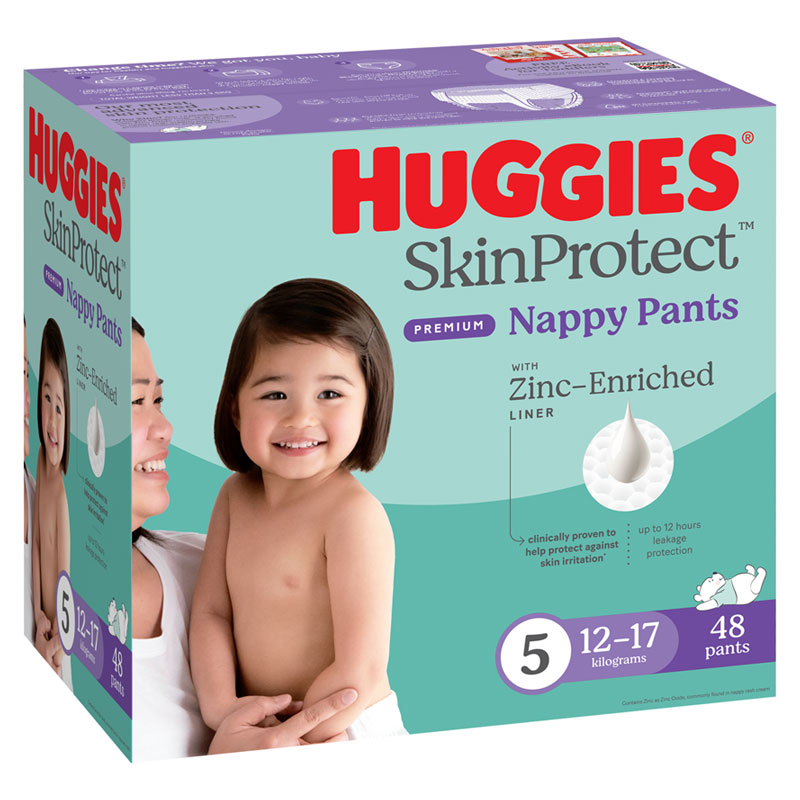 Huggies Skin Protect Nappy Pants Size 5 (48)