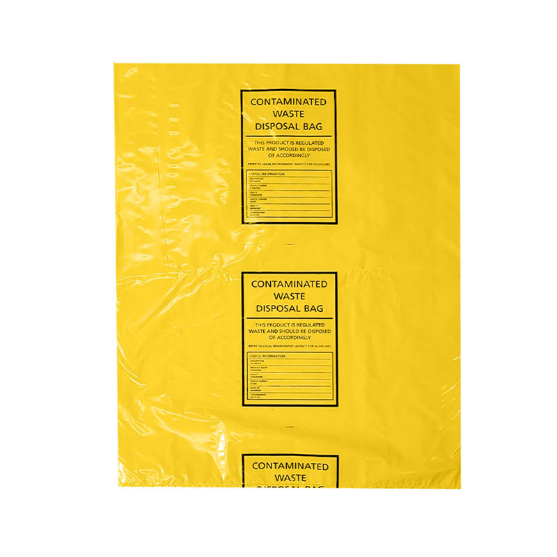 Contaminated Waste Disposal Bag 700x900mm 80um
