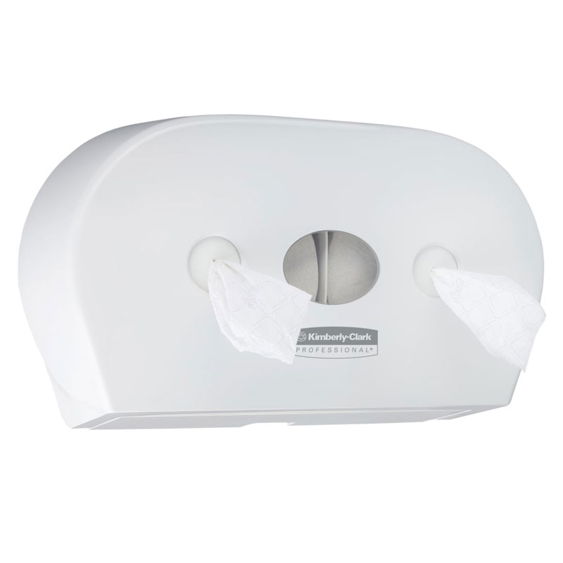 Aquarius Mini Twin Centerfeed Toilet Tissue Dispenser