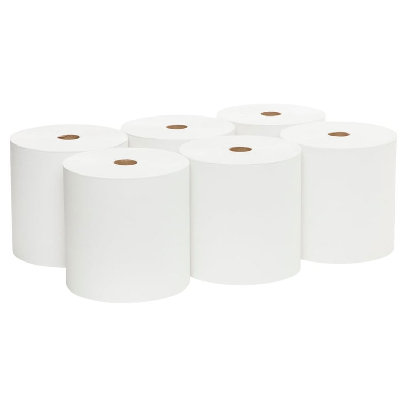 SCOTT Control Hard Roll Hand Towel White 1Ply 305M CTN/6 (1005)