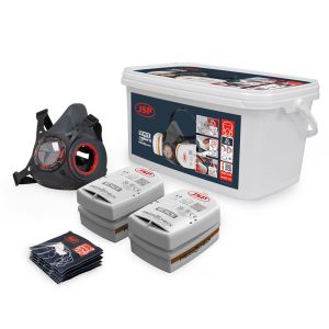Force Typhoon Respirator Kit In Plastic Box A2P2 Filters (Spray Painters Kit)