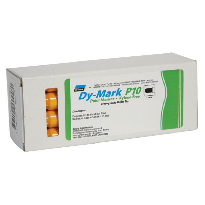 Dymark Paint Marker Bullet Tip P10 - 12 Pack
