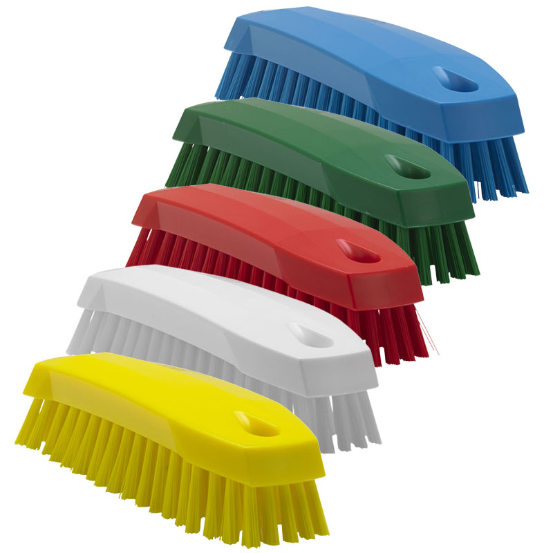 Vikan Solid Medium Hand Scrub Brush 165mm