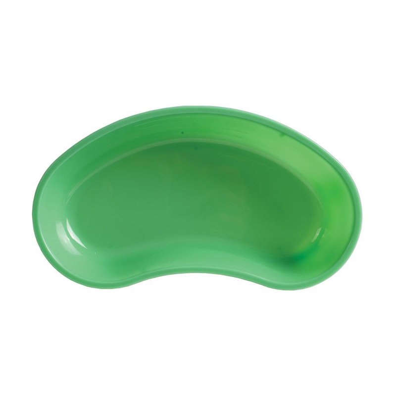 Kidney Dish Green Plastic