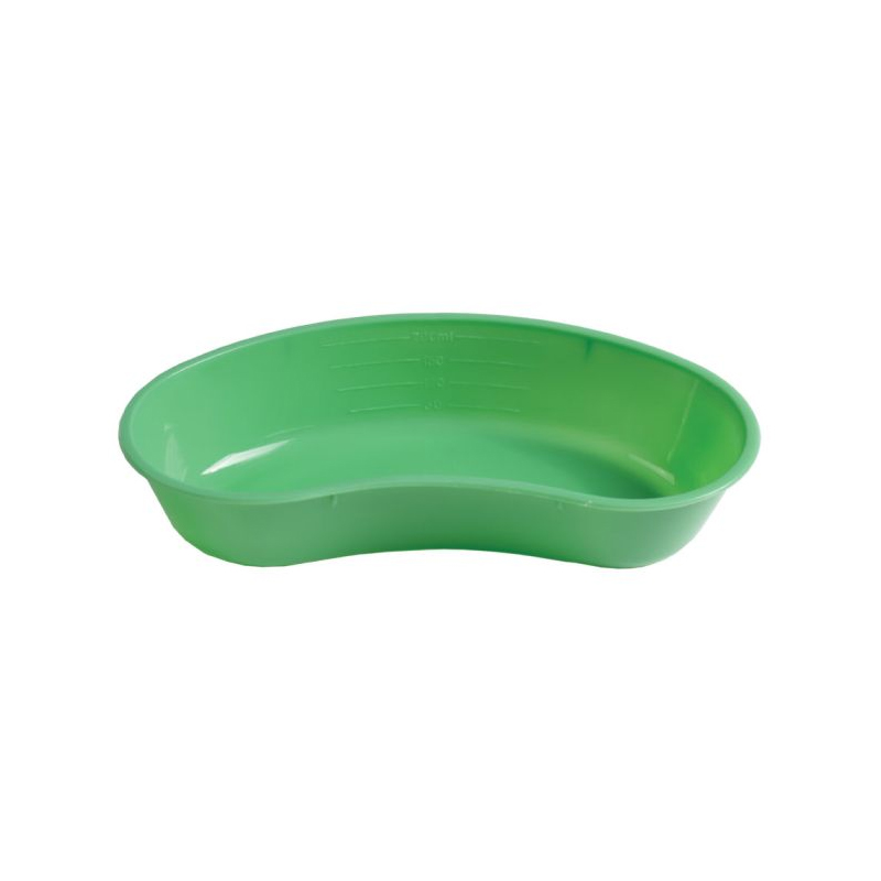 Kidney Dish Green Plastic