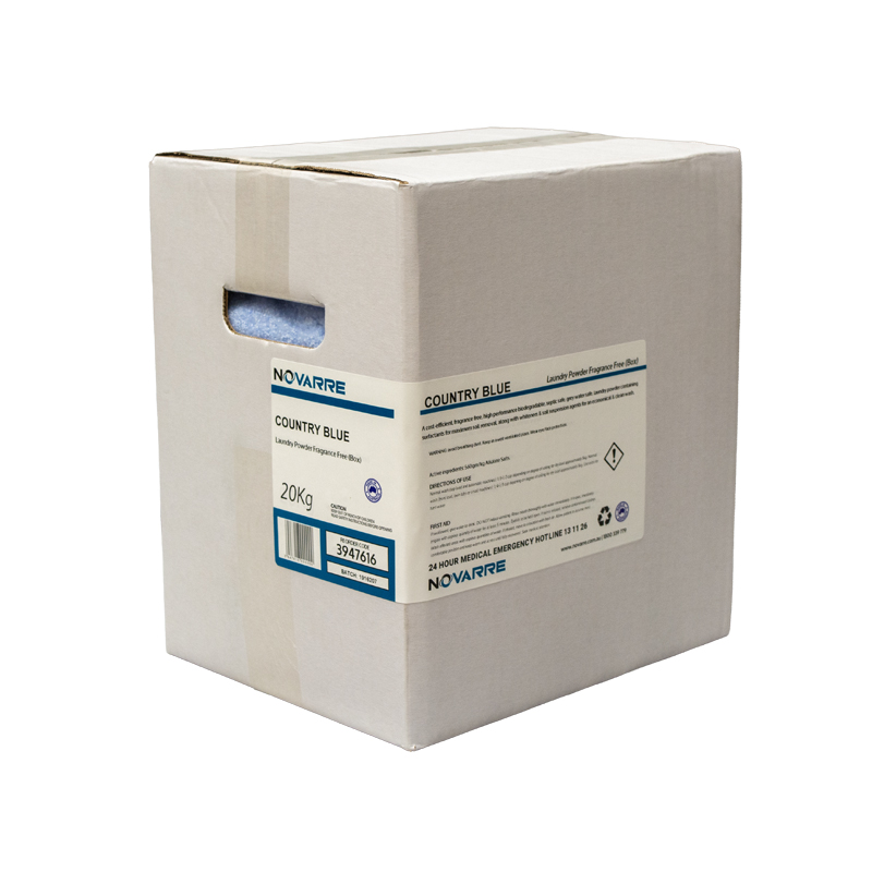 Country Blue Laundry Powder - Fragrance Free