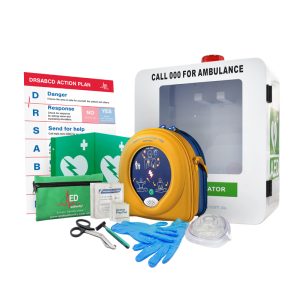 HeartSine 360P Defibrillator (Fully Automatic) - Cabinet Bundle