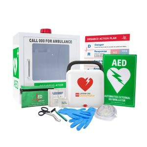 Lifepak CR2 Plus Defibrillator (Fully Automatic) - Cabinet Bundle